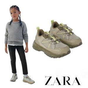 ZARA Kids | Khaki Green | EXPLORER HIGH-TOP SNEAKERS